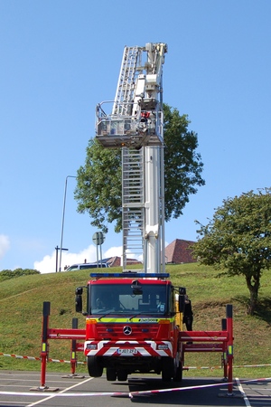 North Yorkshire Fire and Rescue Aerial Platform