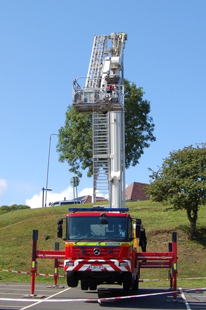 North Yorkshire Fire and Rescue Aerial Platform