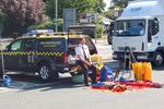 Coastguard 4x4 car at Scarborough Emergency Services day